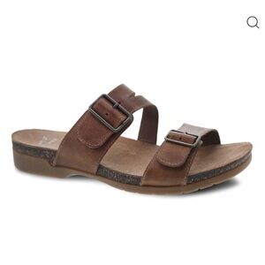 Dansko Rosie Two Strap Slide Sandals 8